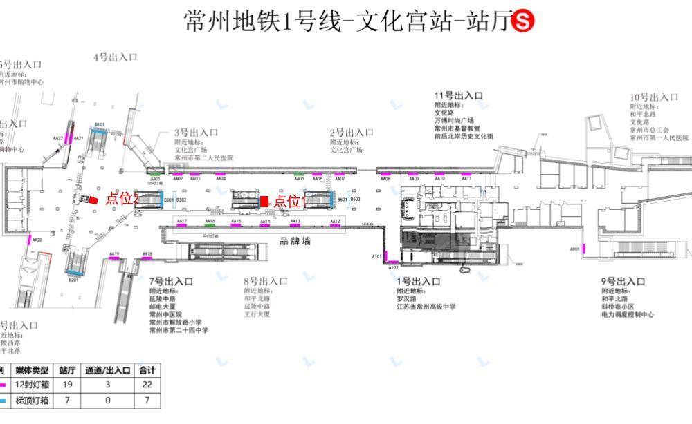 常州地铁 - 文化宫2号位
