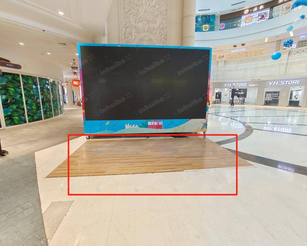 渭南宏帆广场购物中心 - 一楼电子屏展位